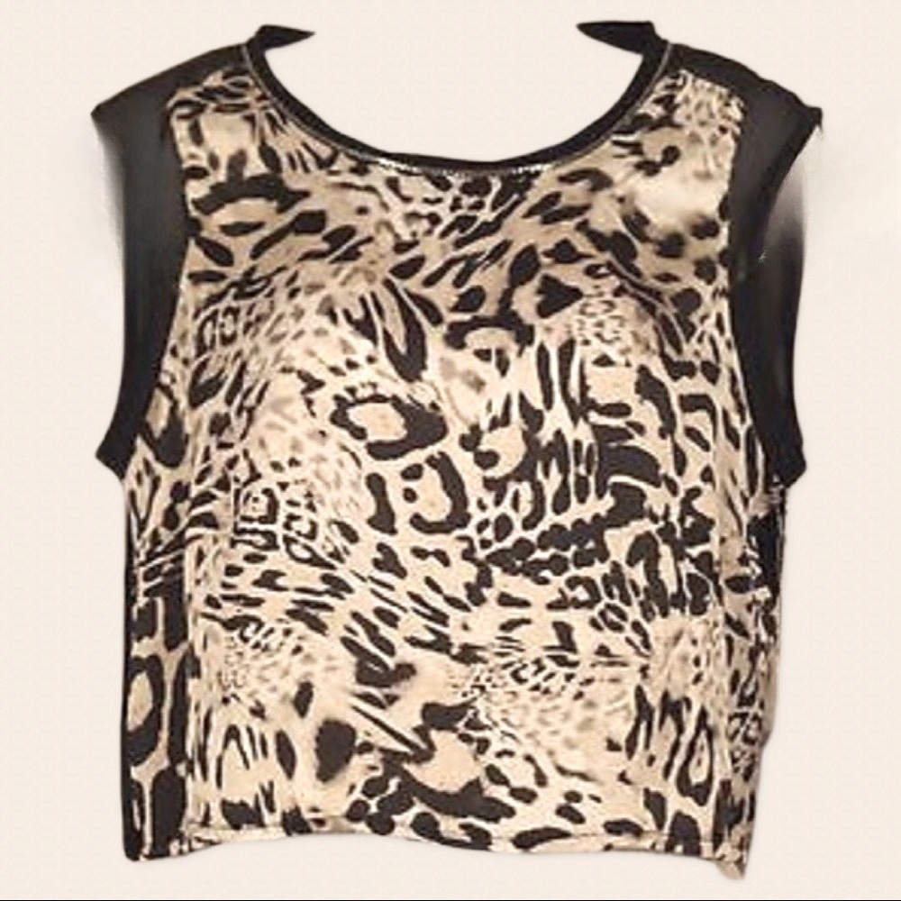 Jennifer Lopez Print Crop Top